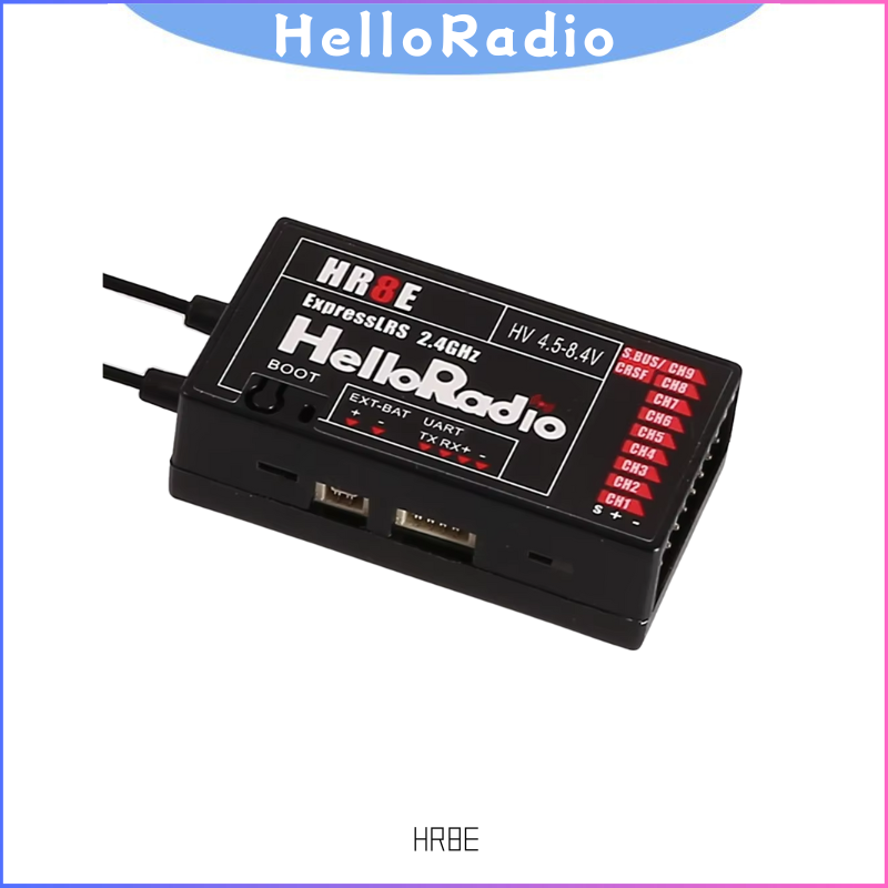 Drone Kit Long Range - HelloRadio HR8E ELRS 2,4 GHz 9CH