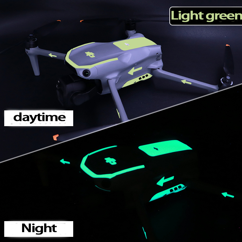 Drone Kit Waterproof - Dekoratives leuchtendes Aufkleber-Set für DJI Air3s,