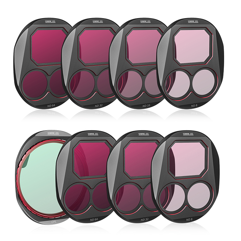 Drone Kit Waterproof - 4-teiliges Drohnen-Kamera ND-Filter-Set ND8 ND16 ND32