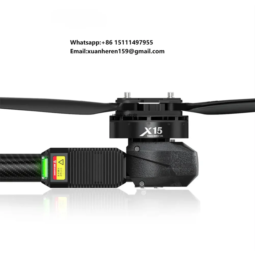 Drone Kit Heavy Lift - X15 Bürstenloser Gleichstrommotor für Schwerlast-Landwirtschaftsdrohnen, 72