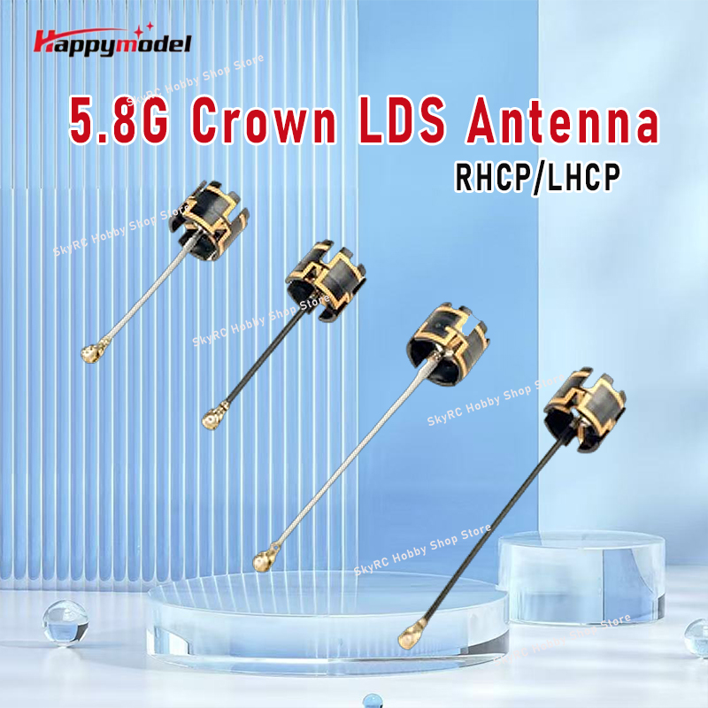 Drone Kit Long Range - Happymodel 5,8G Crown LDS Antenne RHCP/LHCP