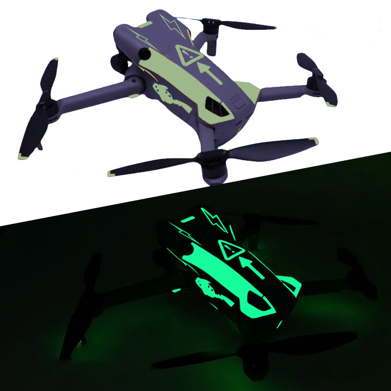 Drone Kit Waterproof - Leuchtendes dekoratives Aufkleber-Set für DJI Mini
