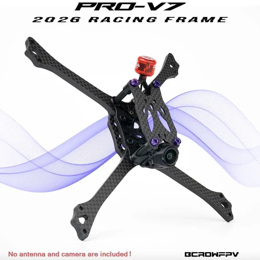 Drone Kit Octocopter - BCROWFPV PRO-V7 Racing Drone Rahmen Kit