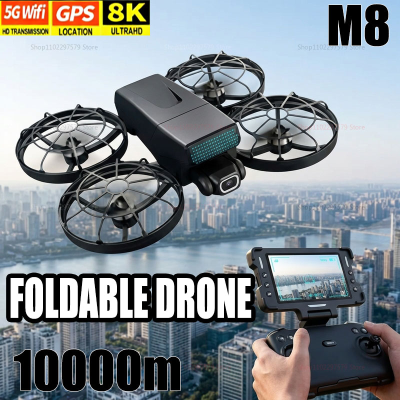 Drone Kit With Camera - Neue Drohnen M8 GPS 8K Professionell