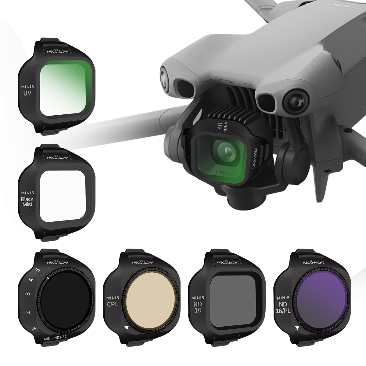 Drone Kit Beginner - Mecoright DJI Mini5 Pro UAV Filterset