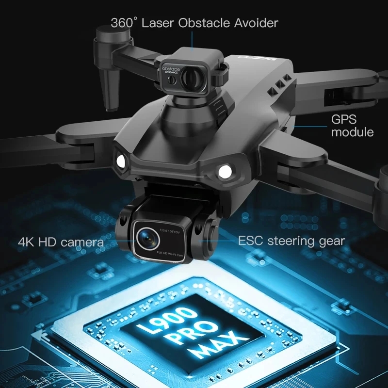 L900 Pro MAX GPS-Drohne 4K Pro – Drone Kit Professional Bewertung und Preis