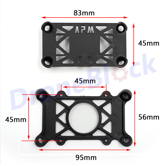 2PCS RC Anti-vibration Platte  – Drone Kit Hexacopter Bewertung und Preis