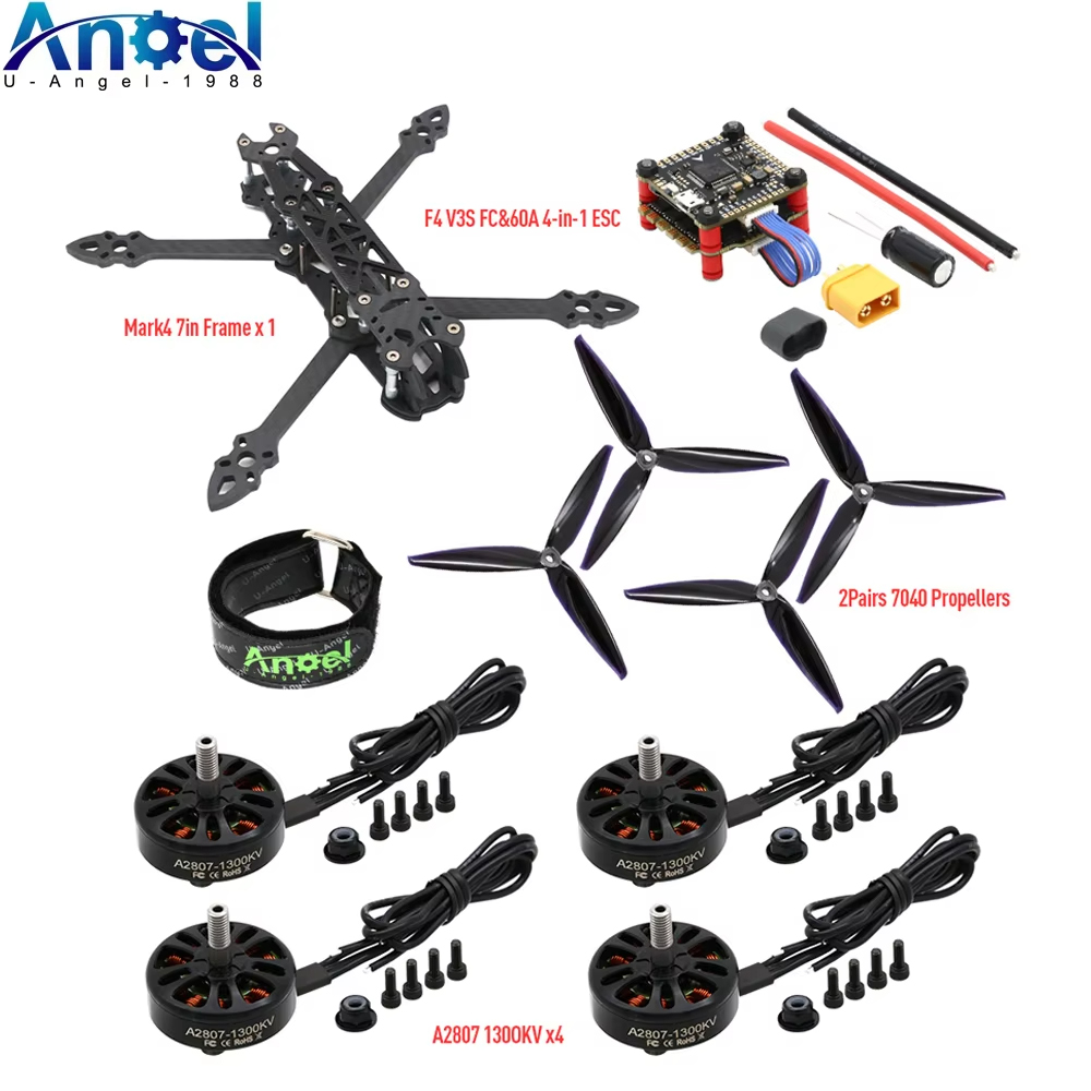 Mark4 Mark 4 7-Zoll 295mm FPV- – Drone Kit With Camera Bewertung und Preis