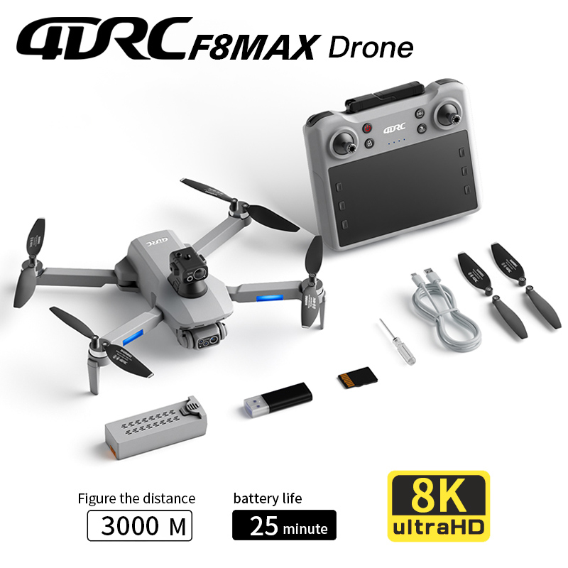 F8 MAX GPS-Drohne, professione – Drone Kit Professional Bewertung und Preis
