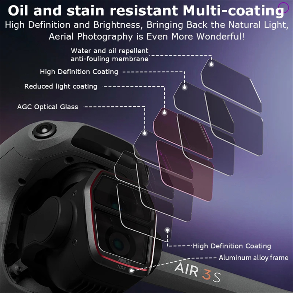Für DJI Air 3S Kamera-Objektiv – Drone Kit Waterproof Bewertung und Preis