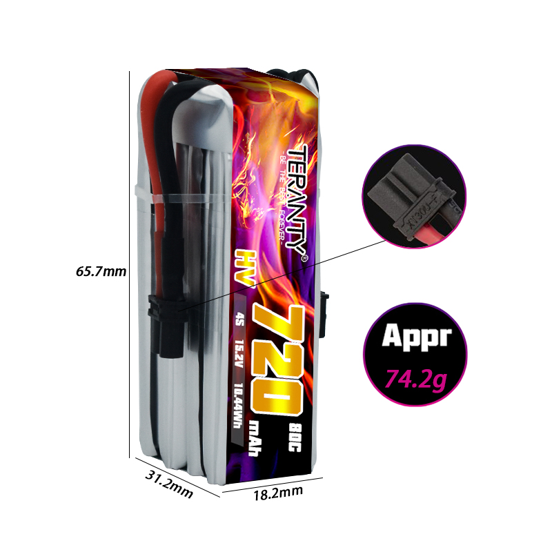 TERANTY 720mAh 4S 15,2V HV Lip – Drone Kit Fpv Bewertung und Preis