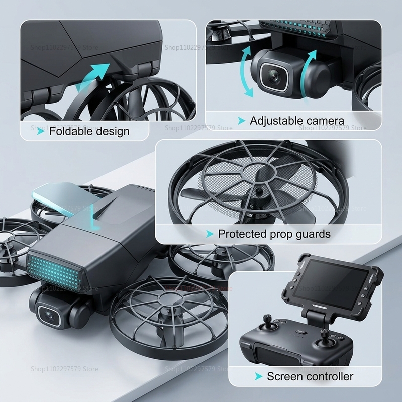 Neue Drohnen M8 GPS 8K Profess – Drone Kit With Camera Bewertung und Preis